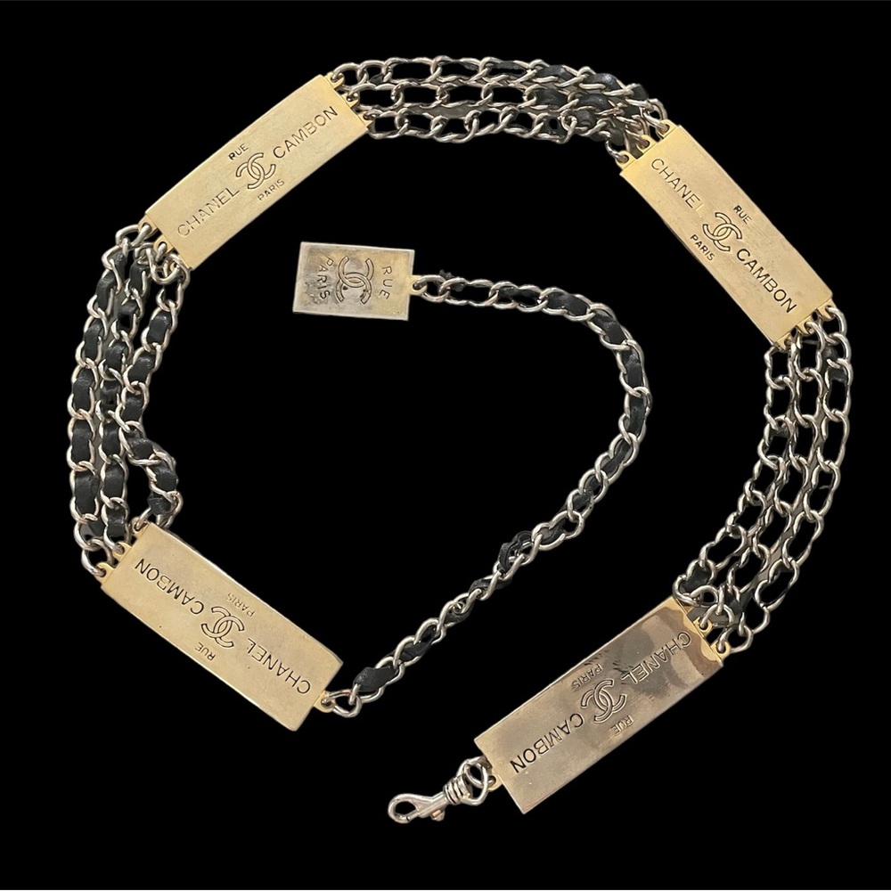 Vintage Chanel Rue Cambon Belt